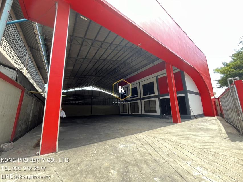 ให้เช่าโกดัง เอกชัย บางน้ำจืด อำเภอเมือง สมุทรสาคร สร้างใหม่ขนาด 491 ตรม 1