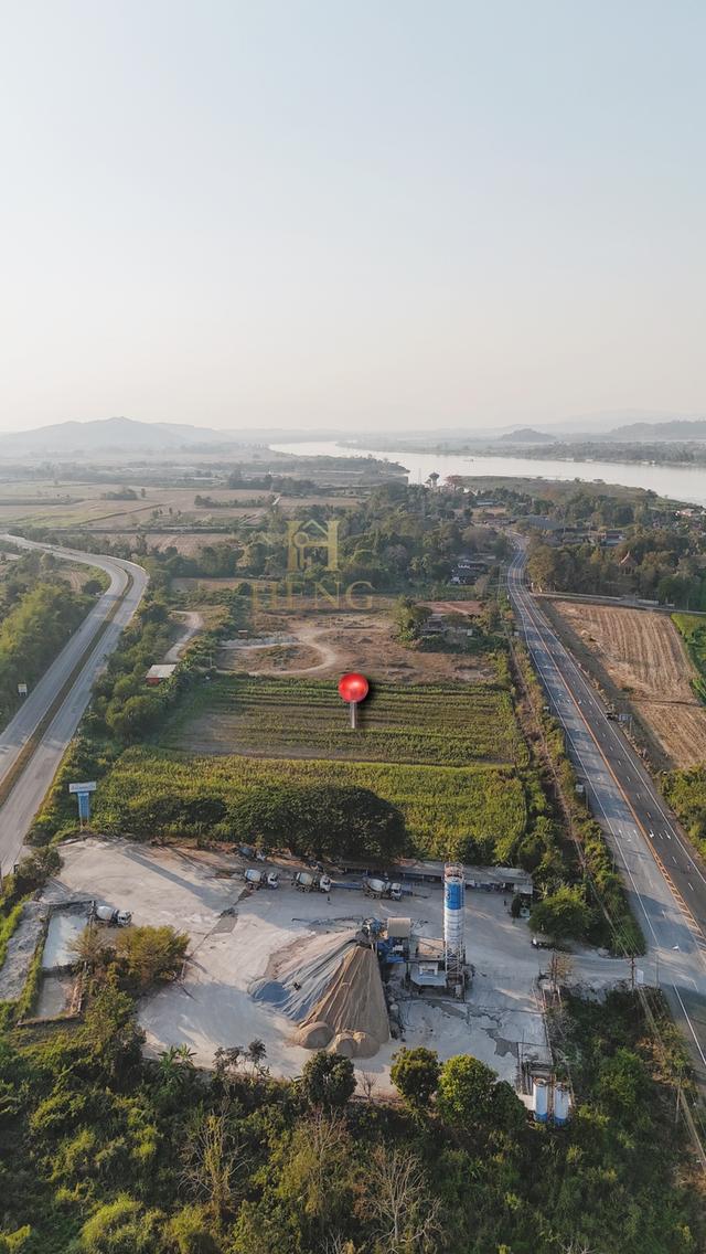 ขายที่ดินริมโขง ทำเลโลจิสติกส์ ติดถนนใหญ่ 1129ต.บ้านแซว อ.เชียงแสน จ.เชียงราย 57150 6