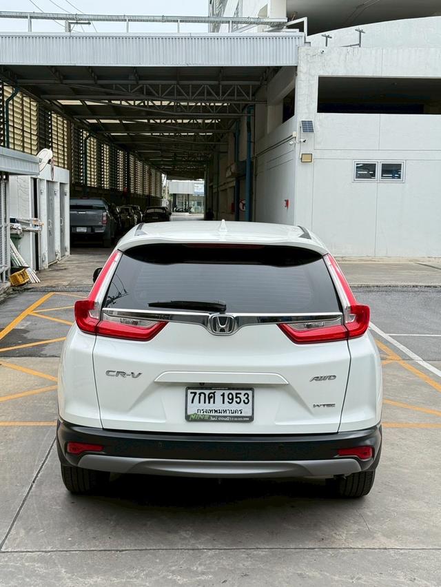 HONDA CRV 2.4EL TOP 4WD ปี 2018 สีขาว