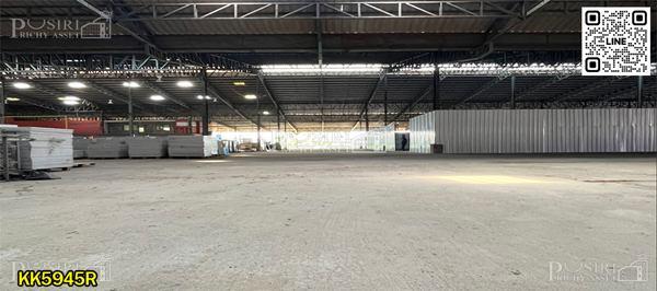 โกดังให้เช่า ราคาถูก 50 บาท/ตร.ม. นครปฐม แบ่งเช่าได้ 500-4,000 ตร.ม. ถนนกว้าง เดินทางง่าย เทรลเลอร์เข้า-ออกสะดวก ใกล้แม็คโครนครปฐม-KK5945R 5