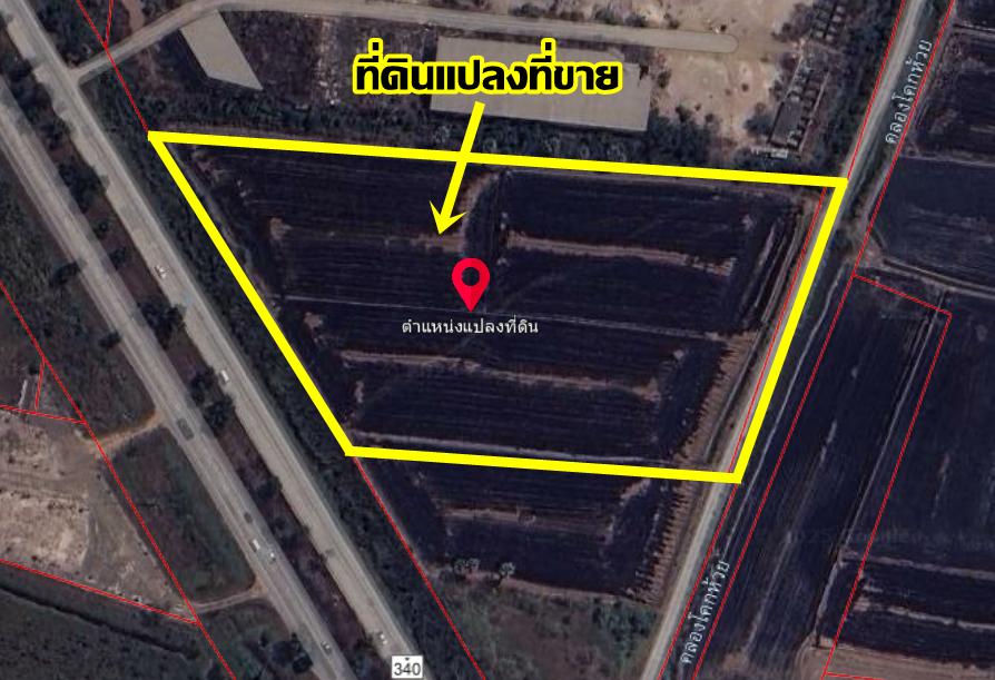 ขายที่ดินเปล่า ติดถนนบางบัวทอง-สุพรรณบุรี ใกล้องค์การบริหารส่วนตำบลเทพมงคล 6