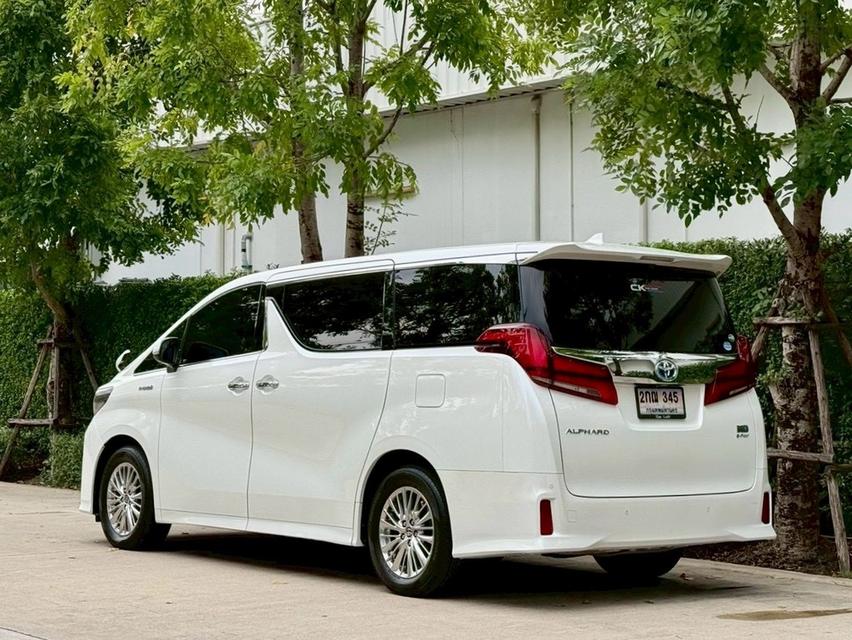 TOYOTA Alphard 2.5 Hybrid SRC Package AT สีขาว ปี 2020 เลขไมล์ 80,xxx เข้าศูนย์ตลอด เครื่องเสียง audison 6