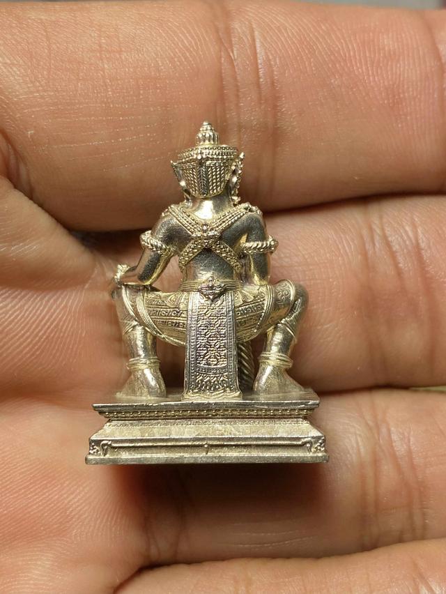 ท้าวเวสสุวรรณ รุ่น2 เนื้ออัลปาก้า เลขโค๊ต99 วัดพระศรีมหาธาตุ(วัดใหม่) จ.พิษณุโลก (รับประกันทุกกรณี)