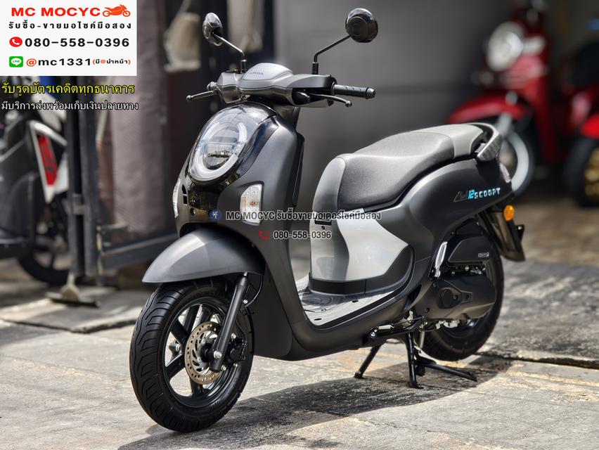 Scoopy i 2025 วิ่ง999โล รุ่นTopกุญแจรีโมท สภาพป้ายแดงเหมือนใหม่ No1186