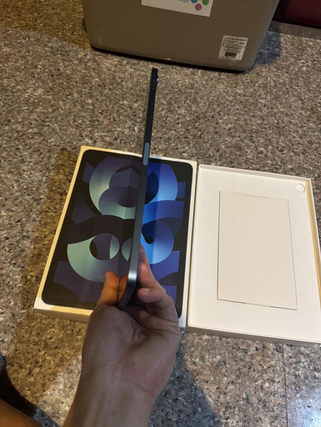 ขายiPadAir5สีใหม่Blue64กิ๊กสูนTrueมีกล่องอีมี่ตรงไร้รอยตกใช้งานดีถูกมากก 6