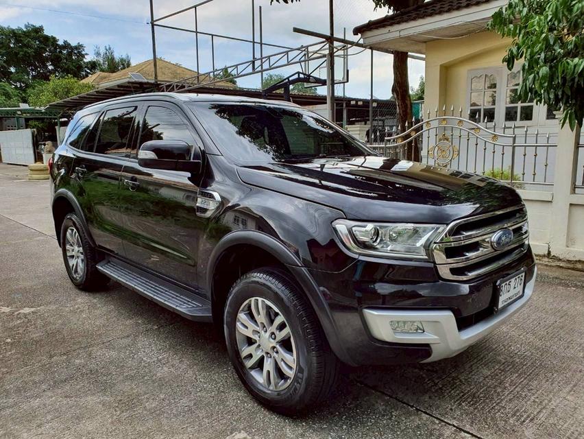 #FORD EVERREST 2.2 TITANIUM 2WD ปี 2017 สีดำ✔️เกียร์ A/T #มีประกันชั้น1 ราคา 499,000 บาท สอบถาม 085 337 55 37