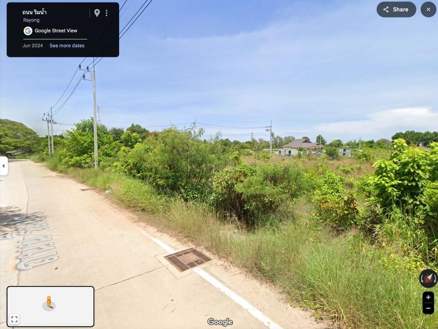 ขายที่ดินแปลงมุม เนื้อที่ 226.5 ตรว. ติดถนนคอนกรีต ใกล้แหล่งชุมชน ถ.ริมน้ำ ต.เชิงเนิน เมืองระยอง 4