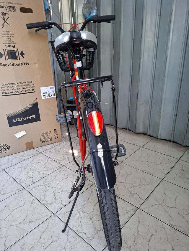 จักรยานแม่บ้านLAรุ่นE-SPORTY24"สีแดง รูปที่ 6