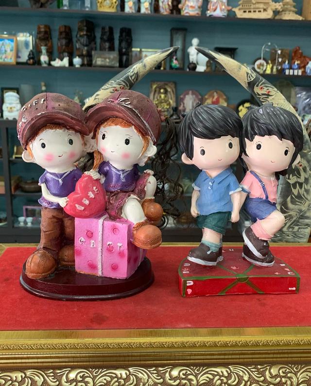 ตุ๊กตาไฟเบอร์ 2 ชิ้น 4