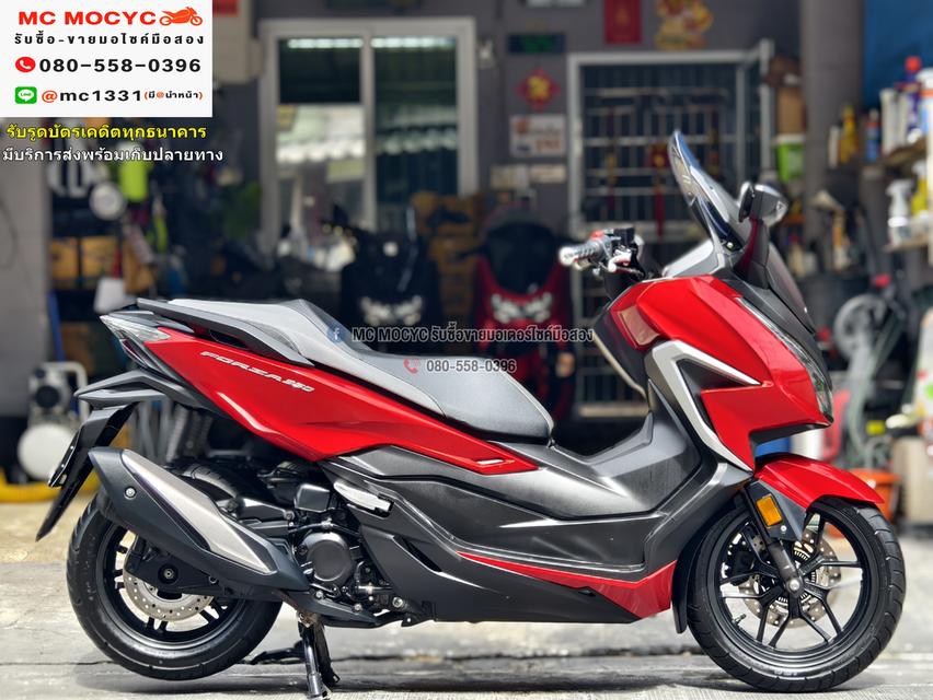 Forza 350 2020 วิ่ง8000โล รถบ้านแท้ สภาพเดิมๆ เครื่องท่อเดิมๆ กุญแจบุคเซอวิสครบ เล่มเขียวชุดโอนครบ No1053 4
