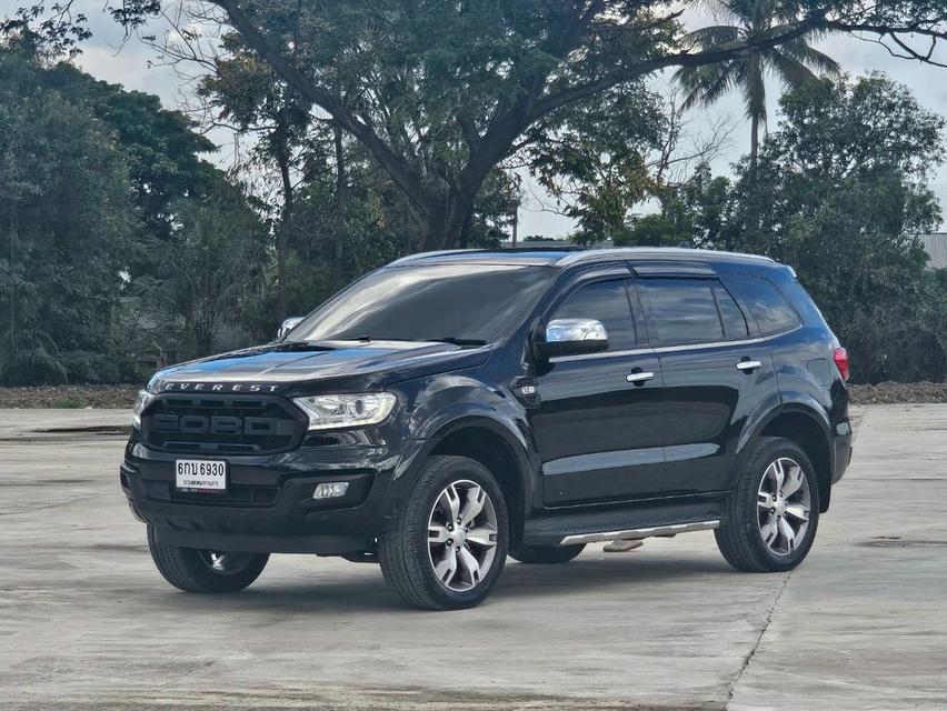 FORD EVEREST Wagon 4dr Titanium+ 7st Auto 6sp 4WD 3.2DCT (Navi)Y17สีดำ