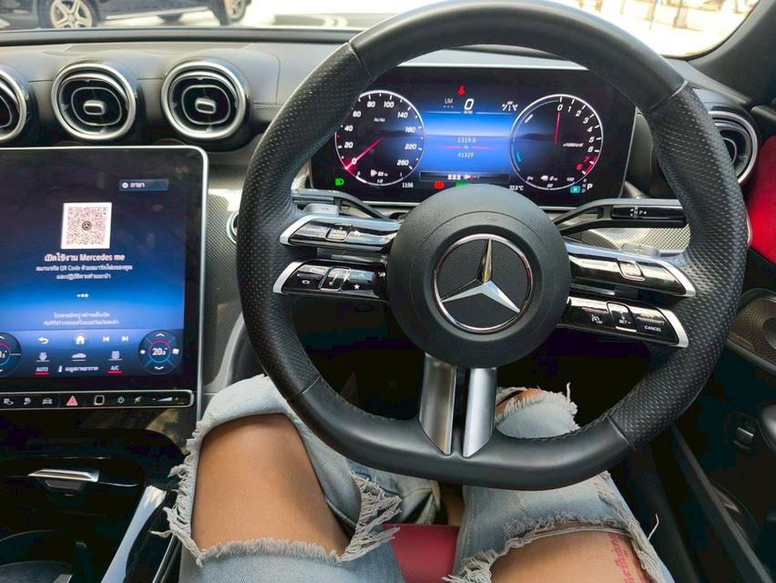รหัสรถ KPV789 🚗✨ 2023 MERCEDES-BENZ C350e AMG DYNAMIC ✨🚗 6