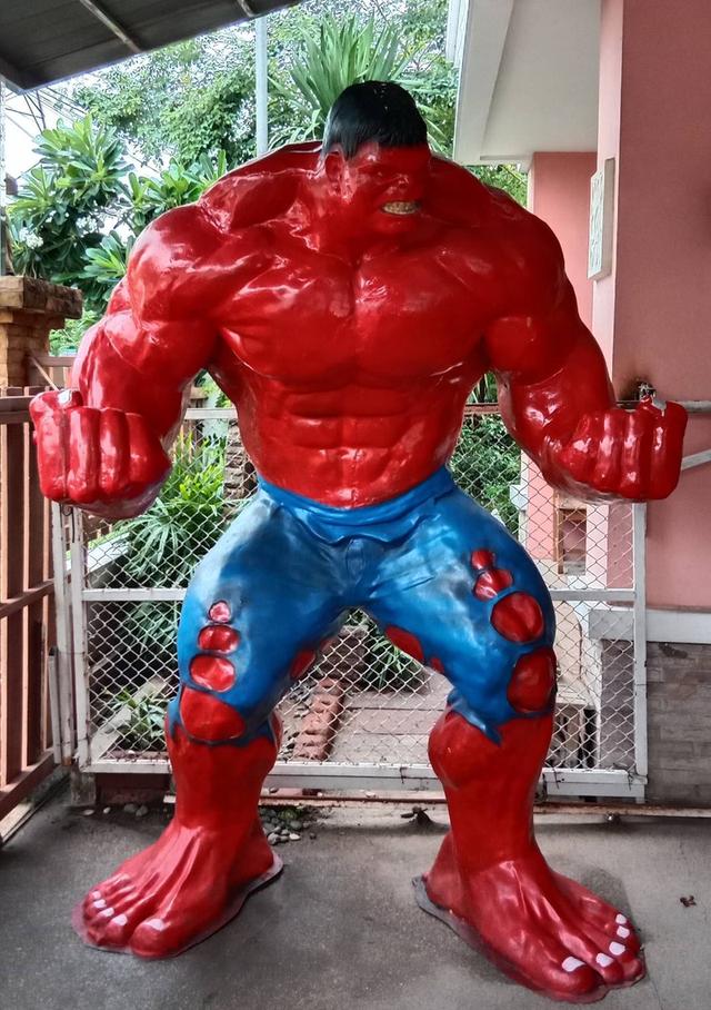 497.หุ่นซูเปอร์ฮีโร่ฮัลค์(Hulk) สำหรับตกแต่งบ้าน ร้านค้า ร้านอาหาร