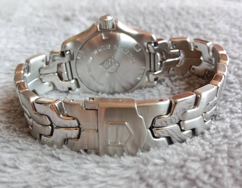 43.TAG Heuer Link Mother of Pearl Link Watch WT141M ระบบ Quartz Lady size หน้าปัด 32 mm อปก.กล่องแท้+คู่มือ รูปที่ 4