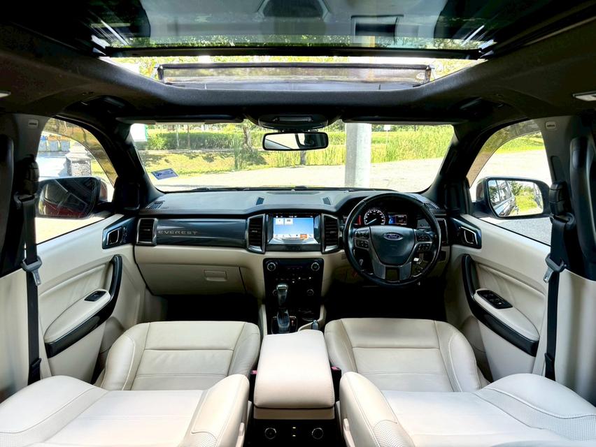 Ford Everest 2.2 titanium plus ปี 2017  รถบ้านมือเดียว มีประกัน ป.1 เหลือ บุ๊คเซอร์วิส กุญแจครบ 2ดอก 11