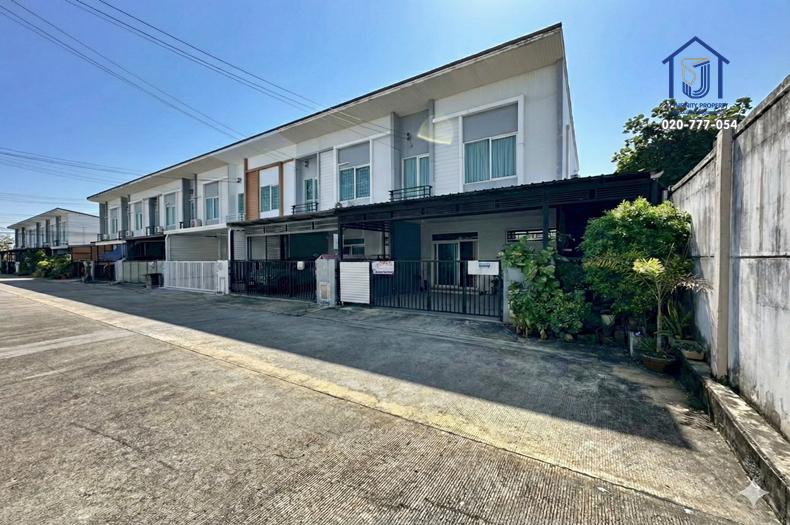 ขายทาวน์โฮม 2 ชั้น คาซ่า ซิตี้ วัชรพล-เพิ่มสิน หลังริม ใกล้ทางด่วนฉลองรัช รถไฟฟ้าสายสีเขียว 2