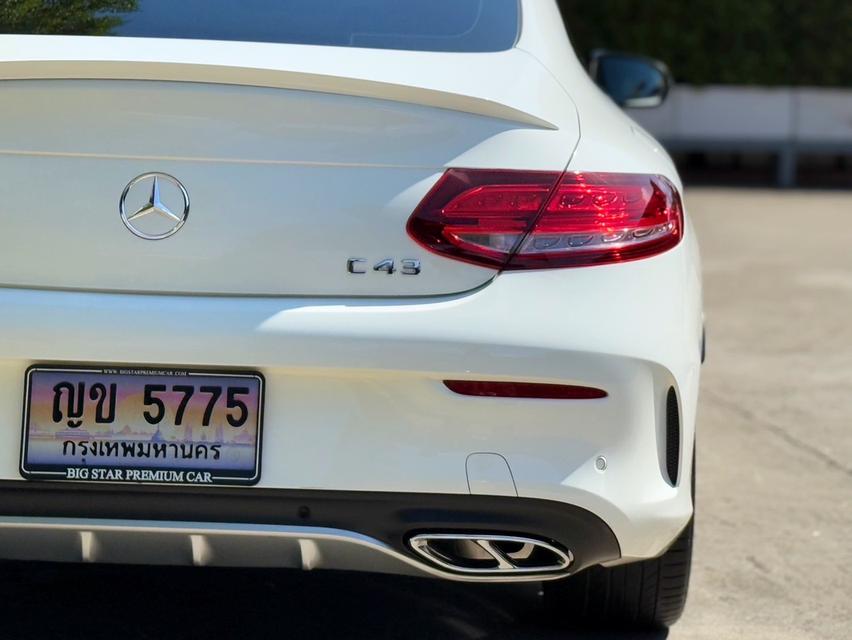 2018 BENZ C43 COUPE รถมือเดียวออกป้ายแดง วิ่งน้อยเพียง 4X,XXX กม สภาพป้ายแดง ไม่เคยมีอุบัติเหตุครับ 9