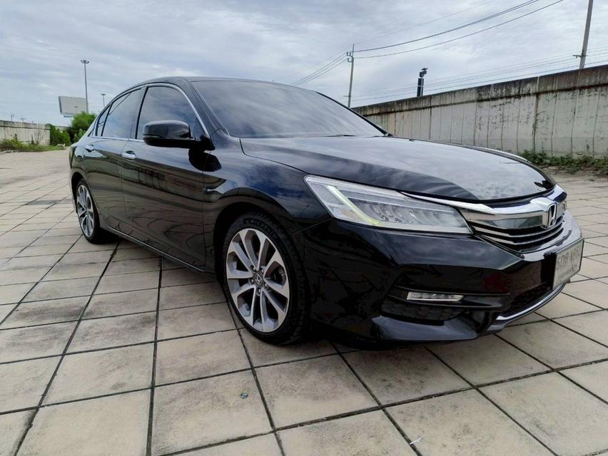 Honda Accord G9 2.0 EL เกียร์ Auto สีดำ ปี 2016 แท้