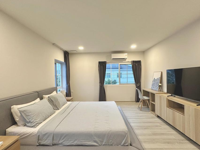 ให้เช่าบ้านเดี่ยว หมู่บ้านชัยพฤกษ์ บางนา กม.15  แปลงหัวมุม ตกแต่งครบพร้อมอยู่ 13