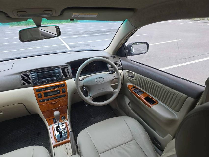 (แจ้งรหัสรถ QT3041) Toyota Altis หน้าหมู 1.6 E เกียร์ Auto เบนซิน ปี2003 รูปที่ 11