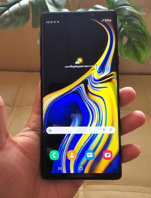 มือถือ Samsung Galaxy Note 9 สีดำ 3