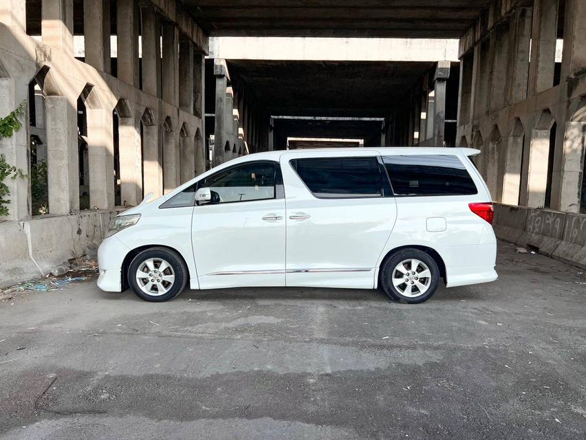 Toyota Alphard 2.4V ปี 2010 โฉม ปี 08-14 เครื่องเบนซิน เกียร์ Auto สีขาว ไมล์แท้เพียง 222,763 km. 8