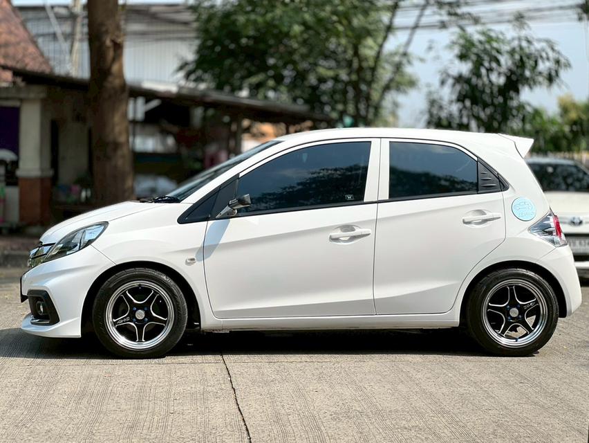 Honda Brio 1.2V ATเครื่องยนต์: เบนซิน เกียร์ออโต้  ปี2013 สีขาว ไมล์ 95,xxx km. โทร 092-263-9576 เอ๋ รูปที่ 5