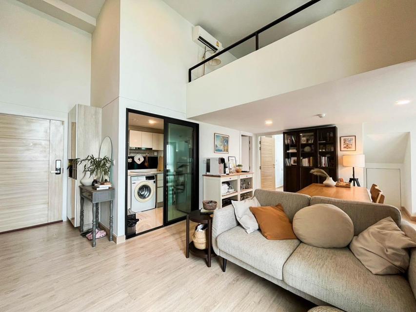ขายพร้อมผู้เช่า คอนโด ห้องหายาก !! Duplex 2 นอน ห้องมุม Knightsbridge ติวานนท์ ติดรถไฟฟ้ากระทรวงสาธารณสุข 66.7 ตรม. ชั้น 4