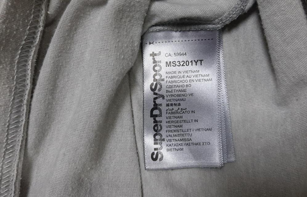 เสื้อยืด Superdry SizeM สีเทา มือสอง รูปที่ 5