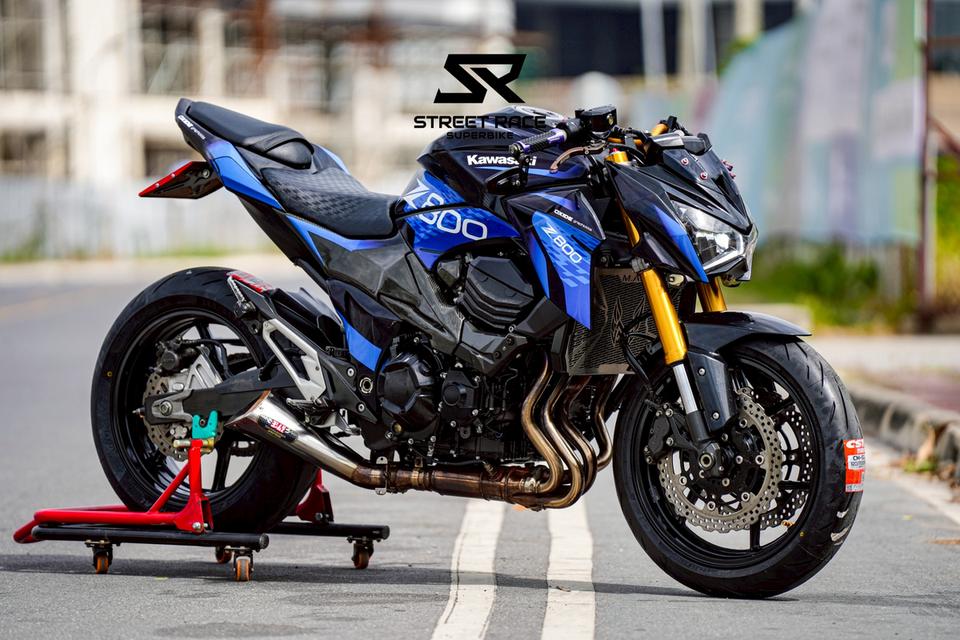 2016 Kawasaki 🔥Z800 ปี 2016 | น้ำเงินลายแต่ง หล่อดุ 4 สูบ ราคาเร้าใจ! 🔥