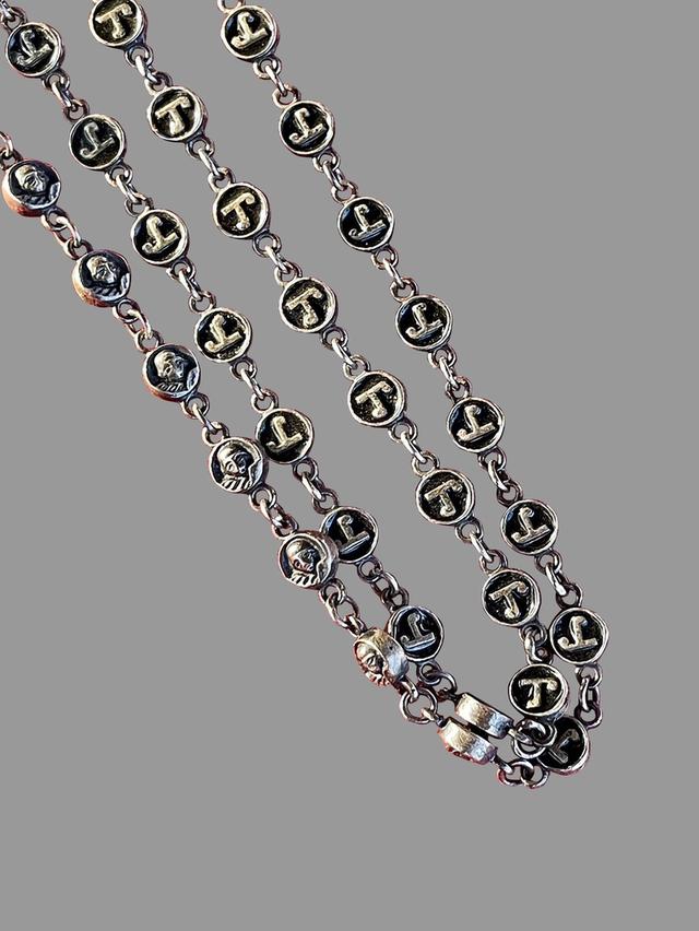 สร้อยนะโมพ่อท่านคล้าย วัดสวนขัน เนื้อเงิน ปี2508 4