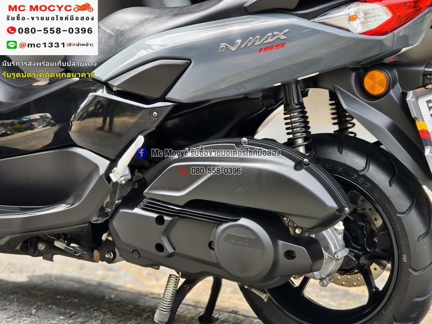 Nmax ABS 2022 สีเทาแลมโบ วิ่ง10000โลแท้ รถบ้านแท้มือเดียว เครื่องท่อเดิมๆ  No1245    13