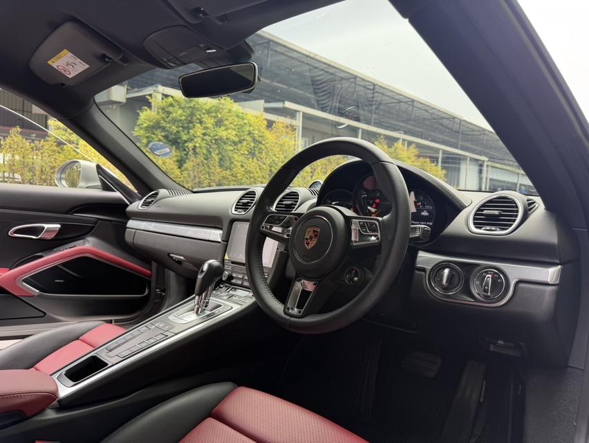รหัสรถ AP991 Porsche Cayman 718  ปี2019 สี gt silver metallic รูปที่ 5