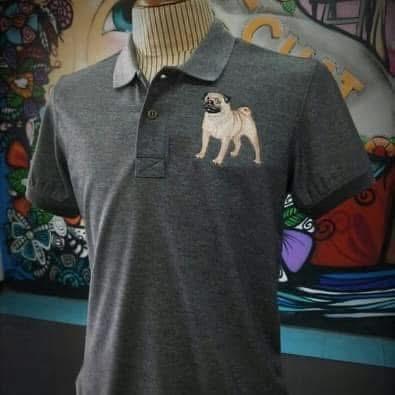 เสื้อโปโล ลายปัก Beagle และ Pug รูปที่ 6