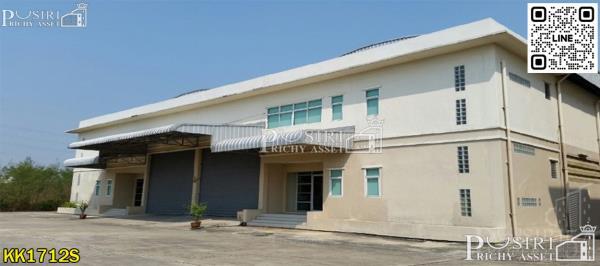 ที่ดินอุตสาหกรรม สีม่วงแท้ 100 % พร้อมคลังสินค้าและสำนักงาน บนที่ดิน 13 ไร่เศษ ใกล้ถนนเศรษฐกิจไม่ถึง 1 กิโล ถนนกว้างตลอดทาง - KK1712S 3