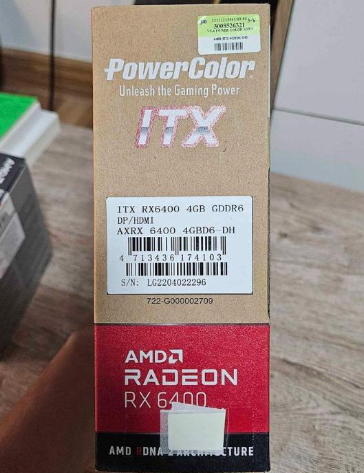 การ์ดจอ POWER COLOR AMD RADEON RX 6400 4