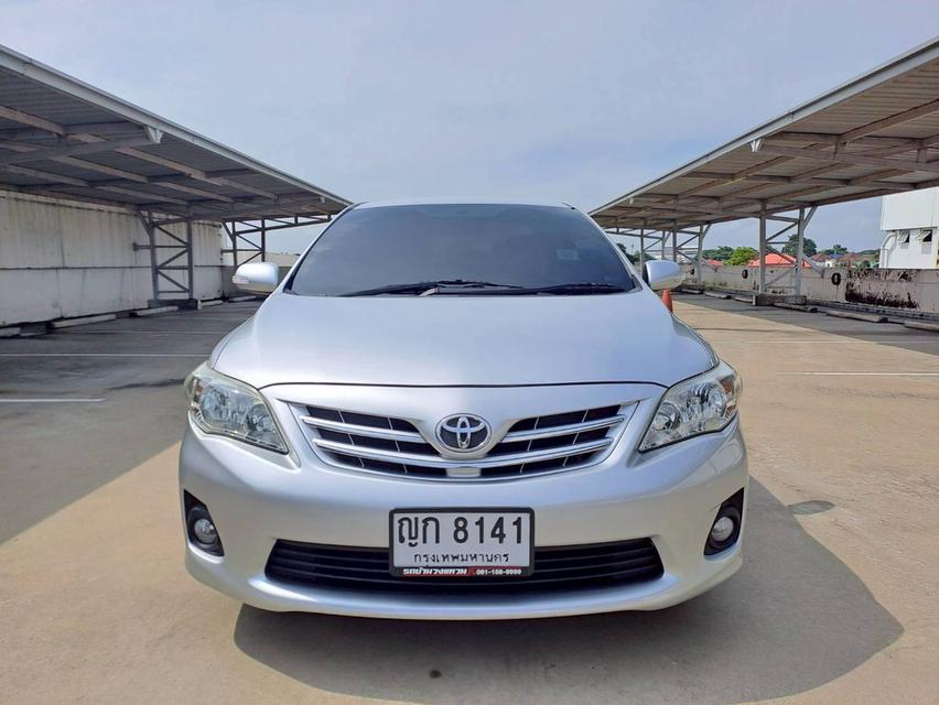 TOYOTA ALTIS 1.6 E CNG โรงงาน ปี2011 สีเทา รถมือเดียวจากป้ายแดง เข้าศูนย์ตลอด 2