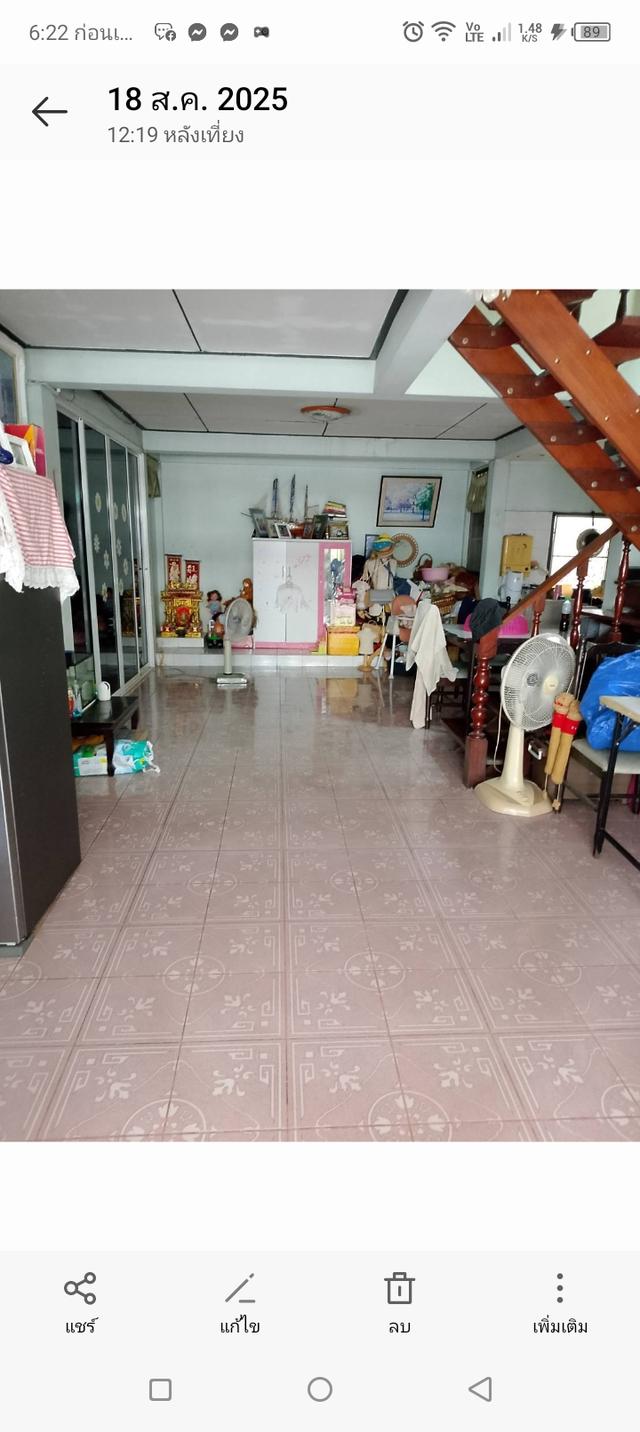 บ้านเดียว2ชั้น 3ห้องนอน2ห้องน้ำ อยู่หลังการไฟฟ้าฝ่ายผลิต บางกรวย นนทบุรี 2