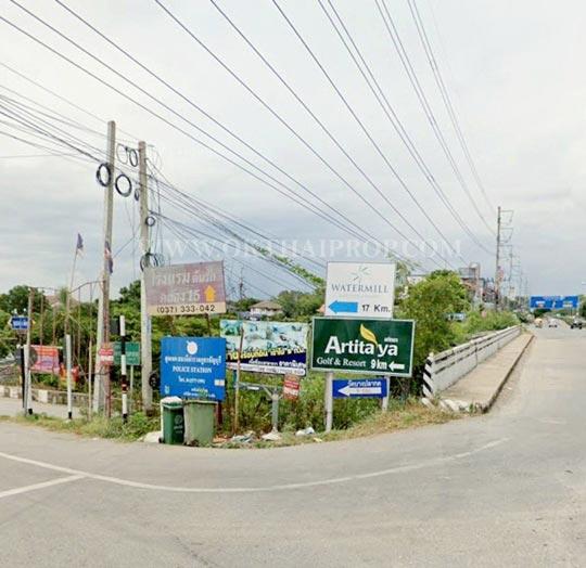 ที่ดินถมแล้ว คลอง14 ถนนรังสิต-นครนายก ใกล้มหาวิทยาลัยเซนต์เทเรซา อ.องครักษ์ จ.นครนายก 10