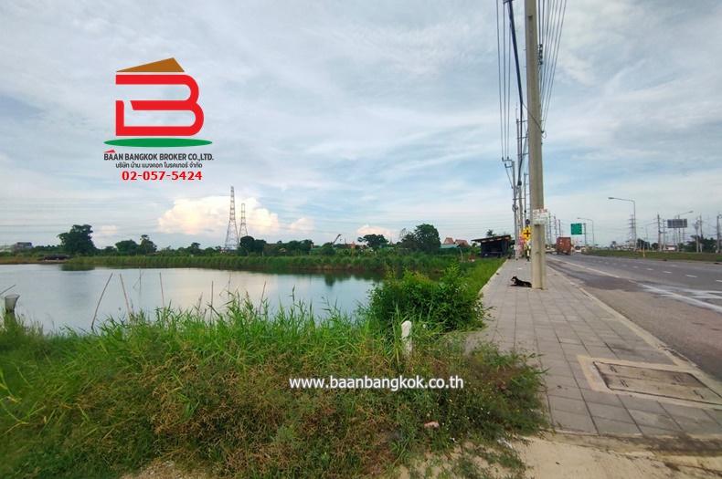ที่ดิน ใกล้ตลาดหลวงแพ่ง เนื้อที่ 15-1-98.5 ไร่ ถนนเทพราช-ลาดกระบัง ต.เปร็ง อ.บางบ่อ จ.สมุทรปราการ 7