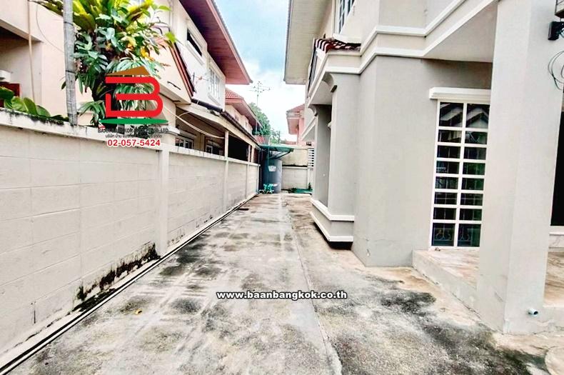 บ้านเดี่ยว เนื้อที่ 64 ตรว. หมู่บ้านปรารถนาคันทรีโฮม ใกล้โรงพยาบาลธัญบุรี เขตธัญบุรี ปทุมธานี 18