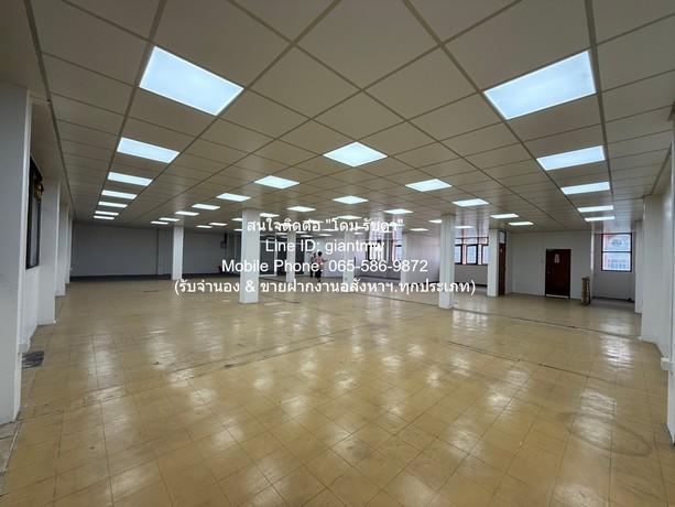 OFFICE ขายอาคารสำนักงาน 6 ชั้น (รีโนเวทแล้ว) มีลิฟต์ พร้อมโรงจอดรถ ติดถนนรัชดาภิเษก 161 ตร.ว. (พื้นที่ใช้สอย 2,408 ตร.ม. 6