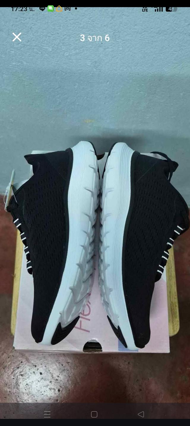 Skechers flex lite สีดำ รูปที่ 3