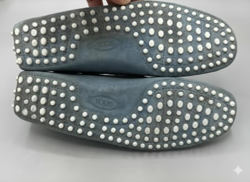 Tod's City Gommino suede loafers moccasin รูปที่ 12