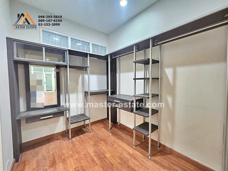 บ้านสวนอมรพันธุ์ (สวนสยาม) Renovate ใหม่ สวย-สะอาด เนื้อที่ 116 ตร.ว. บ้านเดี่ยว 2 ชั้น ขนาดใหญ่ + 1 ออฟฟิศขนาดใหญ่ บ้านกว้าง โปร่ง เพดานสูง เย็นสบาย 11