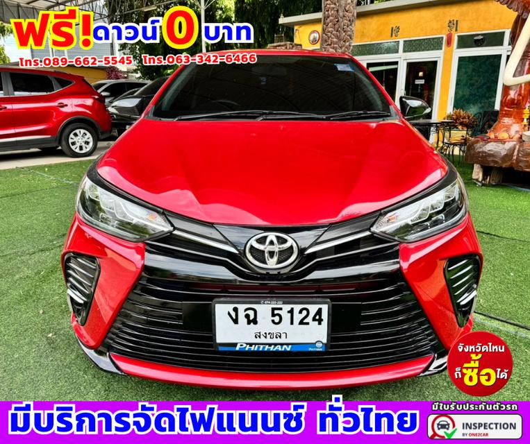 ปี022 Toyota Yaris Ativ 1.2 Sport ✔ไมล์แท้ 30,xxx กม.