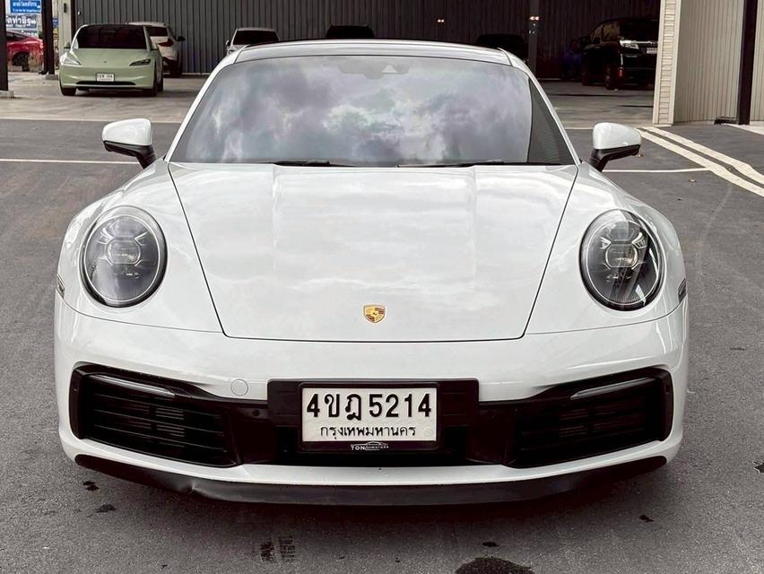 รหัสรถ KPV5214 2019 PORSCHE 992 S สีขาว  2