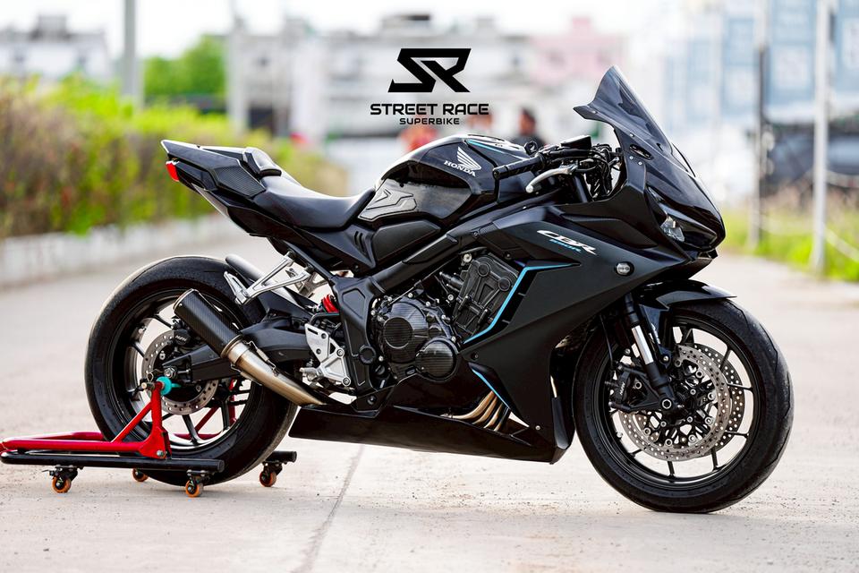 2023 Honda 📢 honda cbr650f ดำ-ฟ้า | ปี 2023 หล่อ สปอร์ตเต็มขั้น สภาพกริ๊บ พร้อมซิ่ง! 🏍️ 19