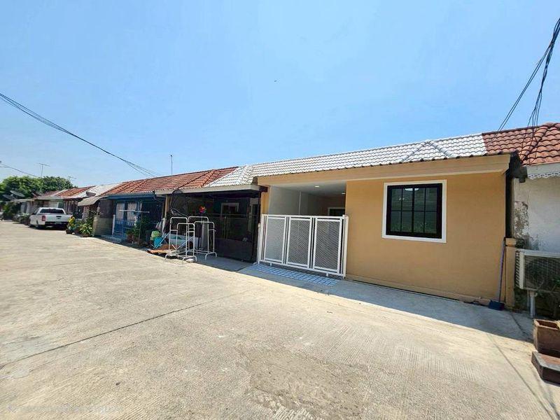 หมู่บ้านบัวทอง4  (คุณาภัทร) บางบัวทองทาวน์เฮ้าส์ชั้นเดียว ตกแต่งใหม่พร้อมอยู่บ้านสวย พร้อมเข้าอยู่ 17