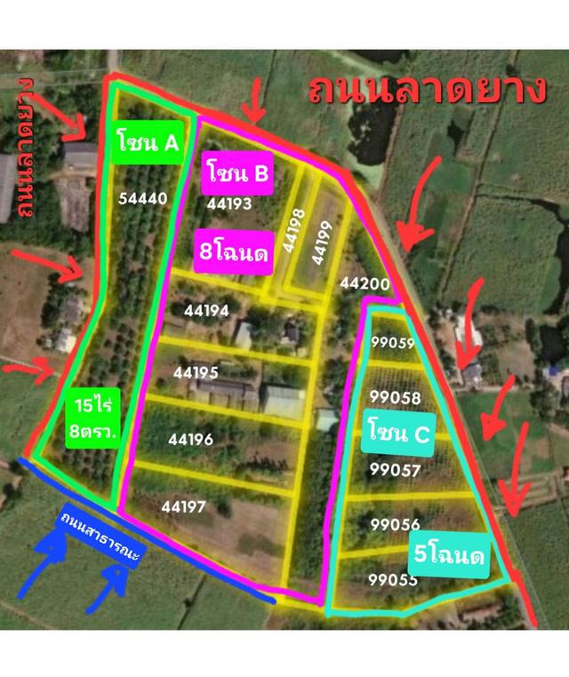 🌳 [ขายด่วน/急售] ที่ดินทองคำ บ้านโป่ง ราชบุรี (550K/ไร่) ติดถนนลาดยาง 3 ด้าน | น้ำไม่ท่วม 100% | เหมาะทำเกษตร โรงงาน และ Wellness Center 1